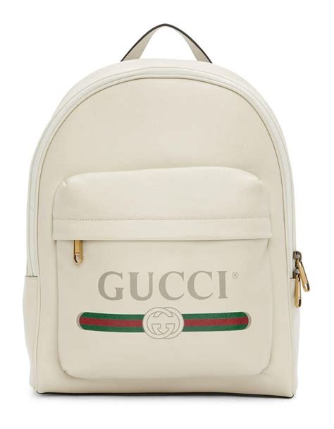 gucci backpack white|gucci backpack prices.